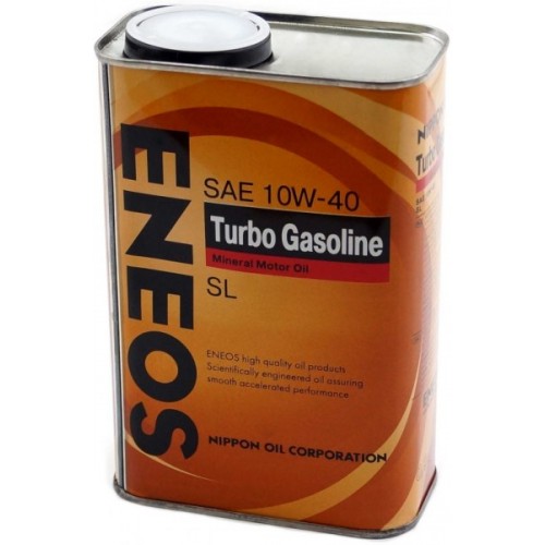 фото Моторное масло ENEOS Turbo Gasoline  SL 10W-40 4л. 
