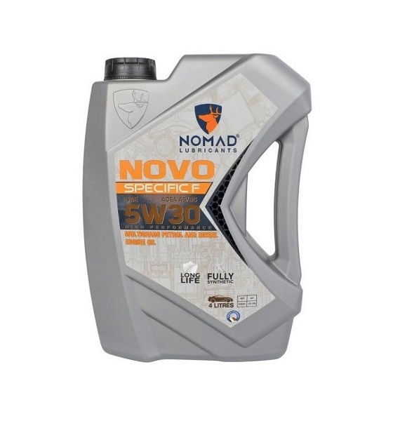 фото Масло моторное NOMAD NOVO Specific F 5W-30 4л 