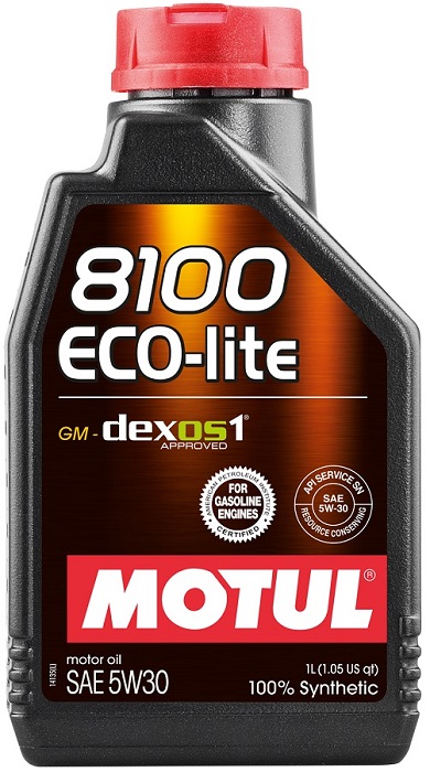 фото Моторное масло MOTUL 8100 Eco Lite 5W-30 API SN, ILSAC GF-5 1л 
