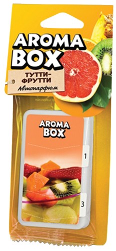 фото Ароматизатор подвесной 'AROMA BOX' Тутти-Фрутти В-13 