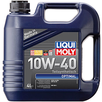 фото Моторное масло Liqui Moly Optimal 10W-40 SL/CF 4л 