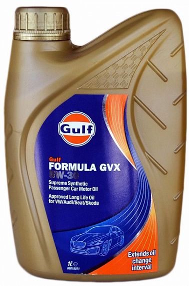 фото Моторное масло GULF Formula GVX SAE 5W-30 1л 
