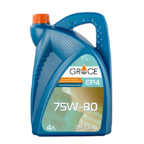 фото Трансмиссионное масло GRACE EP 4 GL-4 75W-80 4л. 