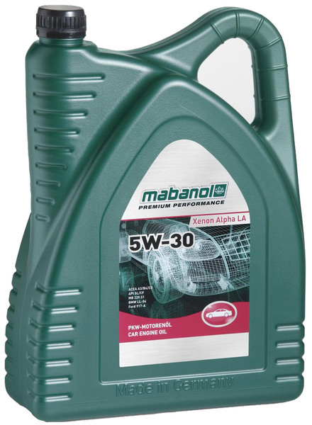 фото Моторное масло MABANOL Xenon Alpha LA 5W-30  ACEA A3/B4, C3 4л 