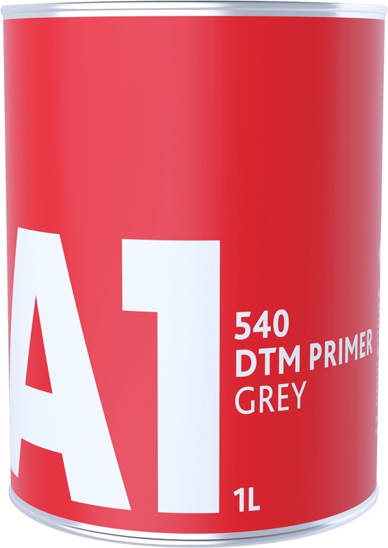 фото Грунт-наполнитель А1 540 DTM Primer Grey серый 3.5л+0,875л 