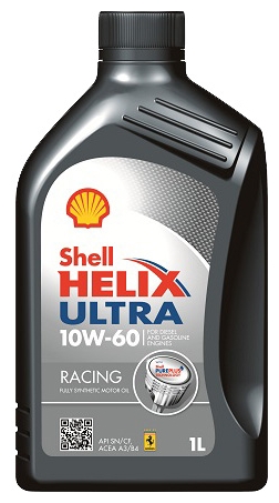 фото Моторное масло Shell Helix Ultra Racing 10W-60 1л 