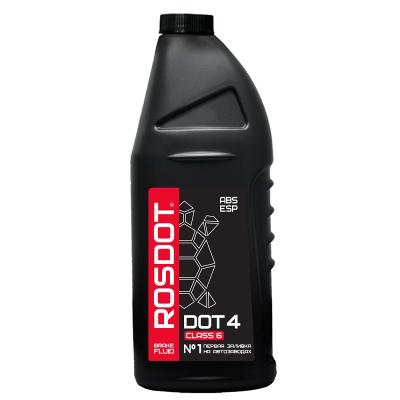 фото Тормозная жидкость ROSDOT 4 CLASS 6 ABS Дзержинск 910г 