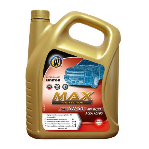 фото Моторное масло United MAX PROTECTION 5W-40 A3/B4 1л 