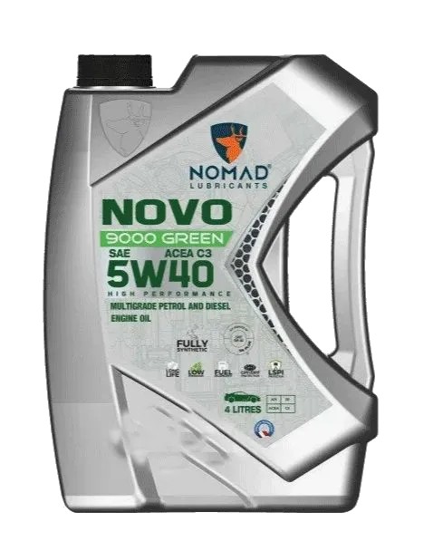 фото Масло моторное NOMAD NOVO GREEN 9000 5W-40 (4 л.) API C3 