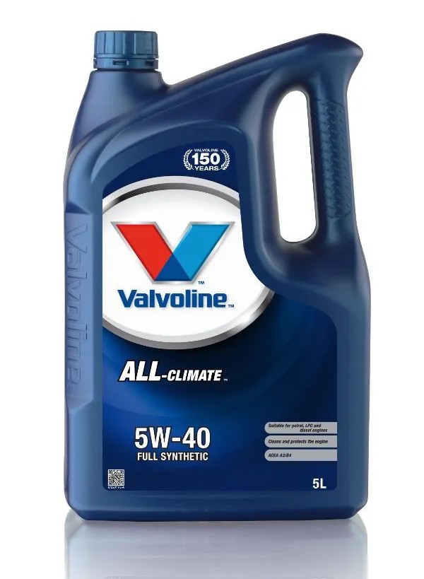 фото Моторное масло Valvoline ALL CLIMATE SAE 5W-40 5л. 