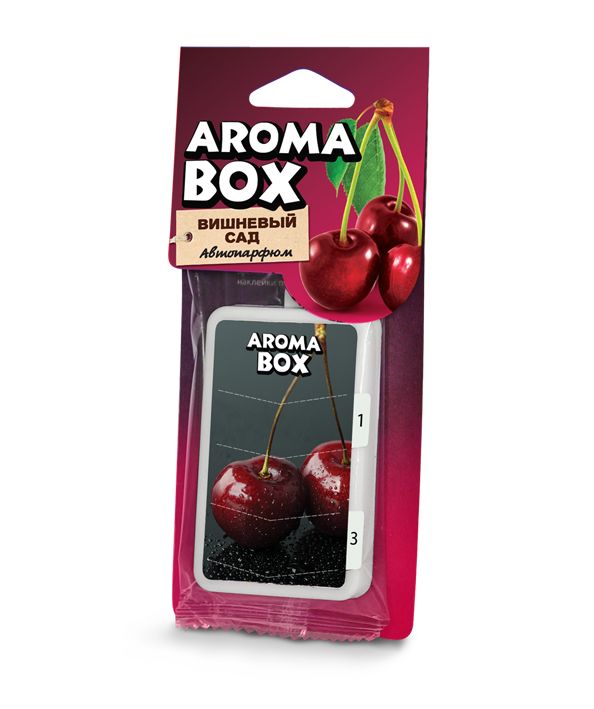фото Ароматизатор подвесной 'AROMA BOX' Вишнёвый сад 