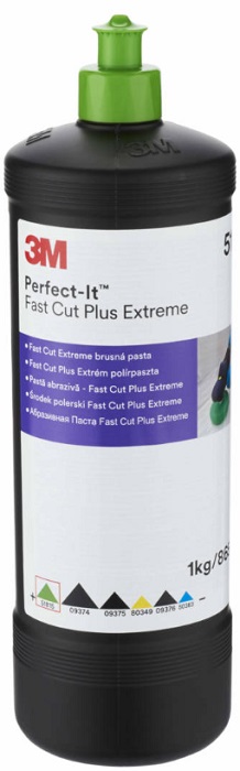 фото 3м паста абразивная полировальная Fast Cut Plus Extreme 1л 51815 зеленый колпачок 