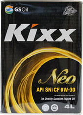 фото Моторное масло KIXX Neo 0W-30 SN/CF 4л 