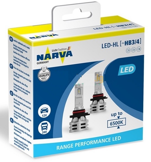 фото Светодиод Narva HB3/4 24W RPL2 LED 6500K X2 18038 