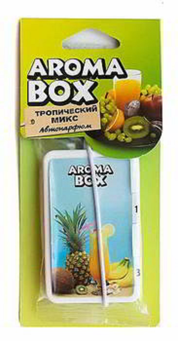 фото Ароматизатор подвесной 'AROMA BOX' Тропический микс B-12 