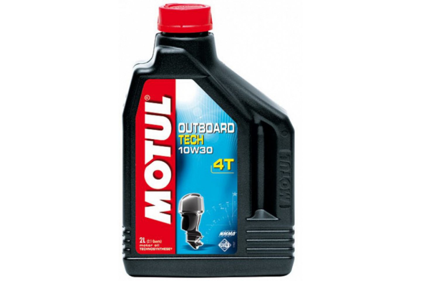 фото Моторное масло MOTUL Outboard TECH 4T 10W-30 2л 