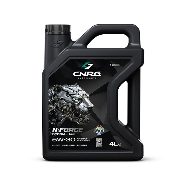 фото Моторное масло C.N.R.G. N-Force Special FE 5W-30 SN/CF A5/B5, 4л в пластике 
