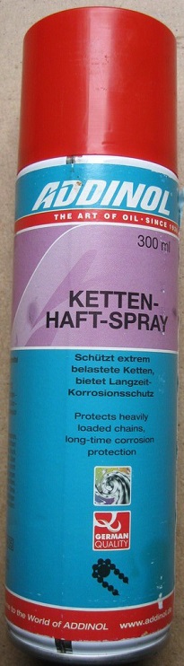 фото Адгезивное масло ADDINOL Kettenhaft-Spray 0,4л аэрозоль 