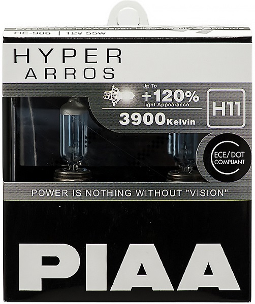 фото Автолампа PIAA BULB HYPER ARROS 3900K HE-906 H11 