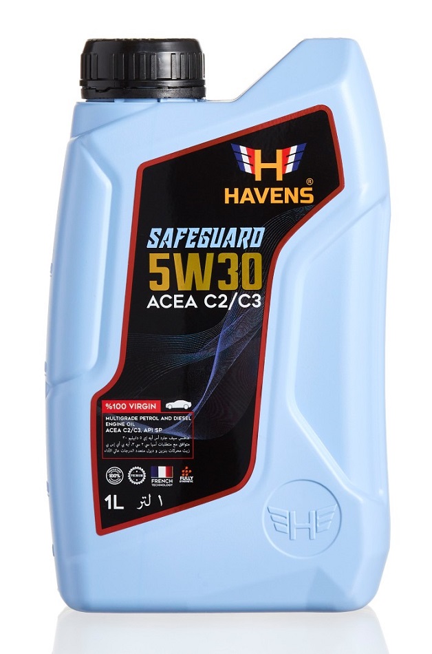 фото Моторное масло Havens Safeguard 5W-30 ACEA C2/C3, API SP, SN/CF 1л 