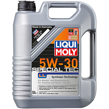 фото Моторное масло Liqui Moly Special Tec LL 5W-30 API SL A3/B4 4л 
