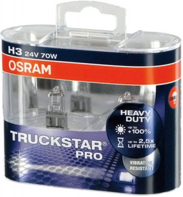 фото Автолампа OSRAM H3 70W 24V  