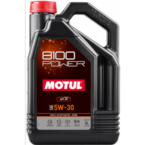 фото Моторное масло MOTUL 8100 Power 5W-30 5л. 