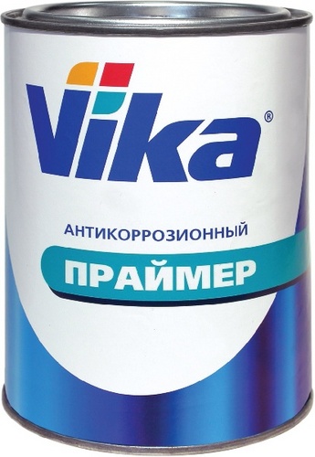 фото Vika Грунт Primer антикоррозионный (черный) 1.0л (14*) 