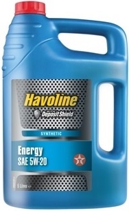 фото Моторное масло TEXACO Havoline Energy 5W-20 5л 