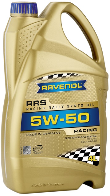 фото Моторное масло RAVENOL Racing Rally Synto SAE5W-50 4л 