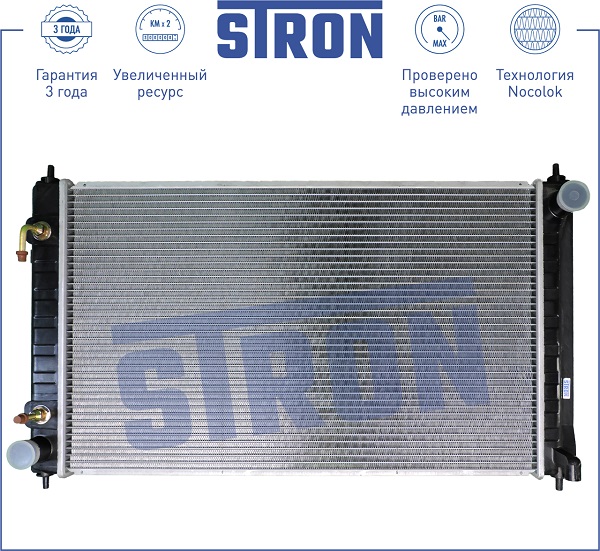 фото Радиатор двигателя STRON STR0006 Nissan Teana II (J32) 
