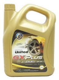фото Моторное масло United GX Plus 5W-40 SP 5л 