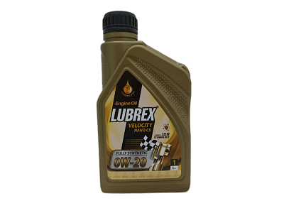 фото Моторное масло LUBREX VELOCITY NANO C5 API SN PLUS SAE 0W20, 1л 