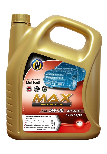 фото Моторное масло United MAX PROTECTION 5W-30 A5/B5 5л 
