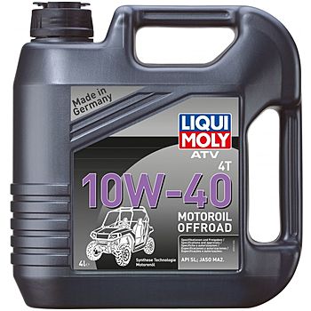 фото Моторное масло Liqui Moly HC ATV 4T Motoroil 10W-40 SL;MA-2 4л 