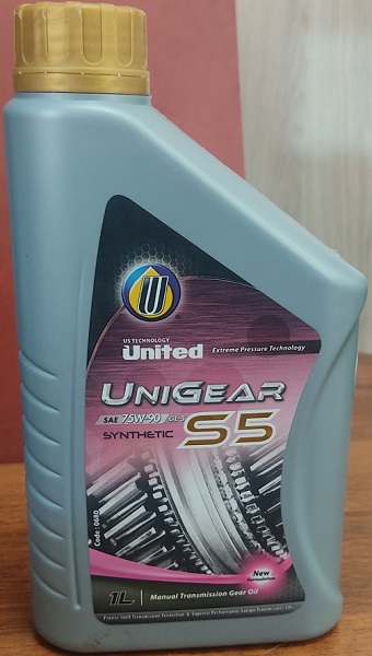 фото Трансмиссионное масло United Gear Oil S5 75W-90 GL-5 1л 