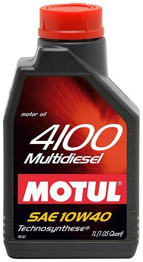 фото Моторное масло MOTUL 4100 Multidiesel 10W-40 CF/CCMC PD2 1л. 