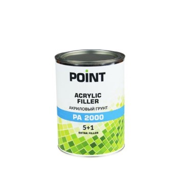 фото Грунт акриловый 5+1 Point PA 2000 Extra Filler (0,80л + 0,16л) бежевый 