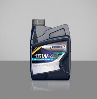 фото Моторное масло PENNASOL Multigrade Super HD 15W-40 1 л 
