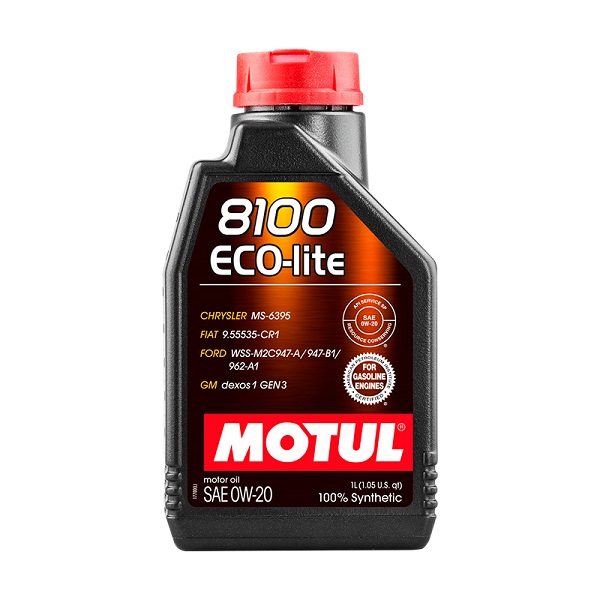 фото Моторное масло MOTUL 8100 Eco Lite 0W-20 SP 1л. 