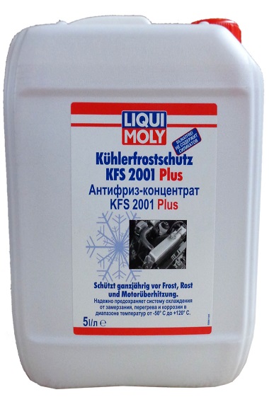 фото Антифриз Liqui Moly Kuhlerfrostschutz KFS 2001 Plus G12 5л 