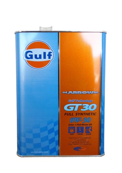 фото Моторное масло GULF Arrow GT 30 SAE 0W-30 4л 