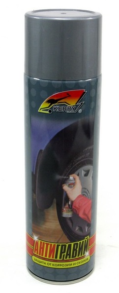 фото Антигравий "Kerry" КR-970.1 (650мл) серый аэр. 