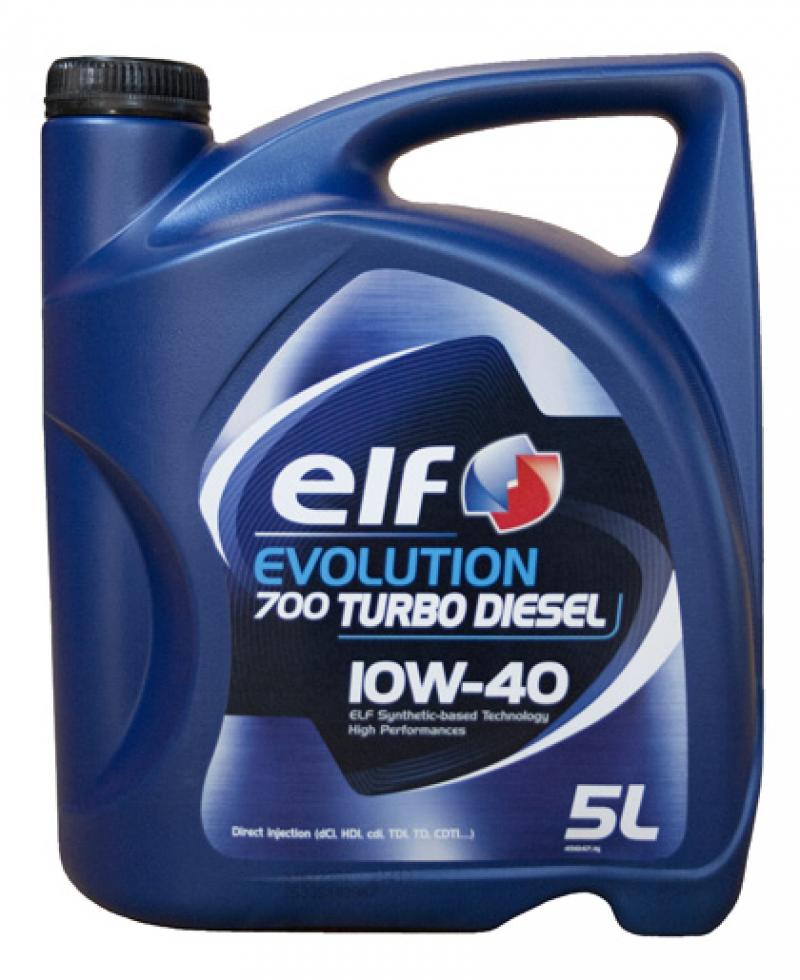 фото Моторное масло Elf Evolution 700 Turbo D 10W-40 5л 