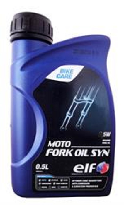 фото Гидравлическое масло Elf  Moto Fork Oil Syn 5W 0.5л 