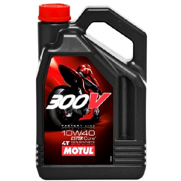 фото Моторное масло MOTUL 300 V 4T FL Road Racing 10W-40 4л 