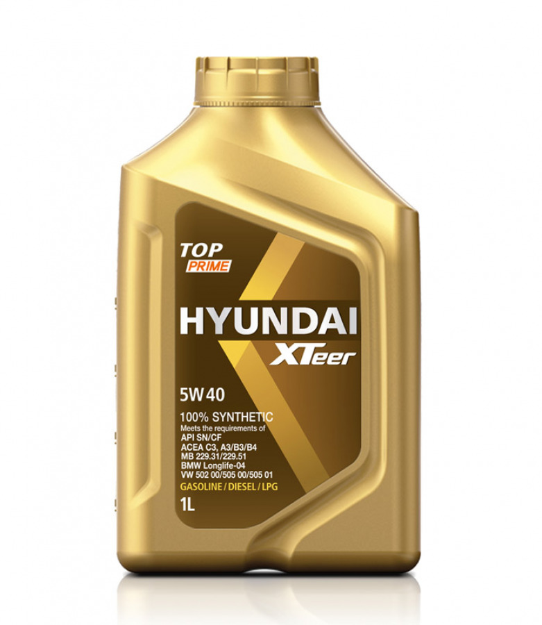 фото Моторное масло для HYUNDAI XTeer Top Prime 5W-40 1л 