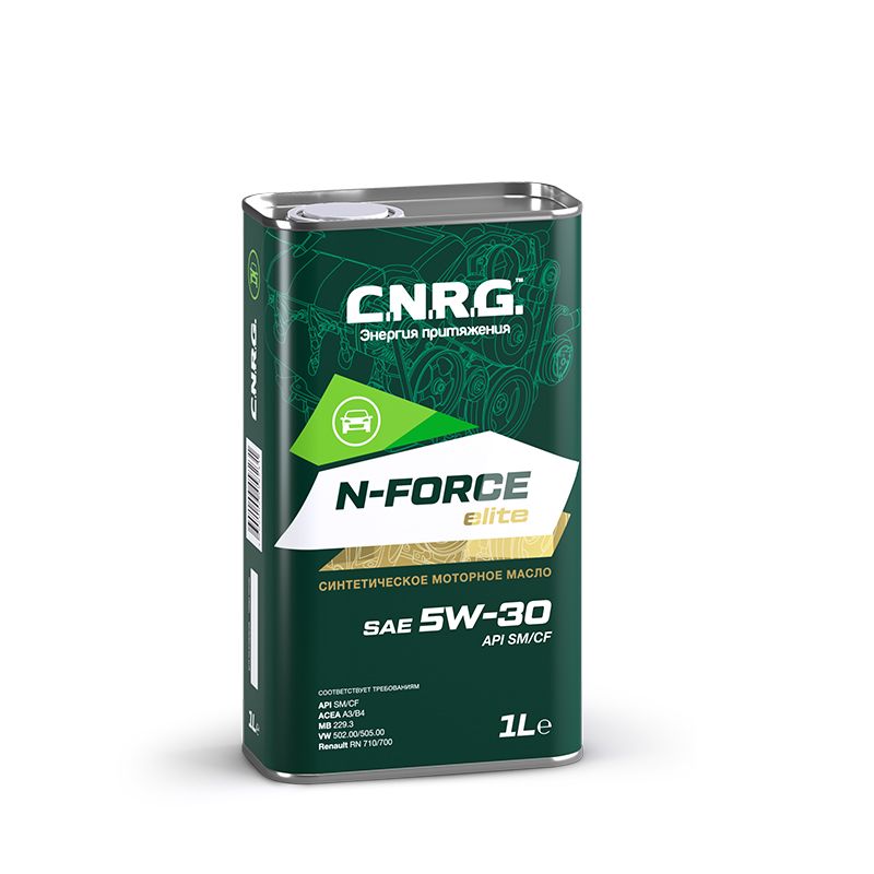 фото Моторное масло C.N.R.G. N-Force Elite 5W-30 SM/CF, 1л 