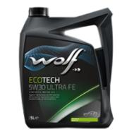Картинка Моторное масло WOLF Ecotech Ultra FE 5W-30 4л/4   
