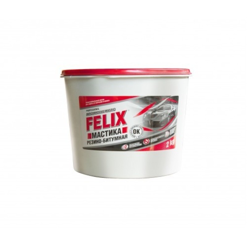 фото Felix Мастика резино-битумная (в ведре) 2 кг. 
